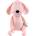 Balibazoo Мека играчка за гушкане Bali Bazoo - Dog, 58 cm, розова (111061)