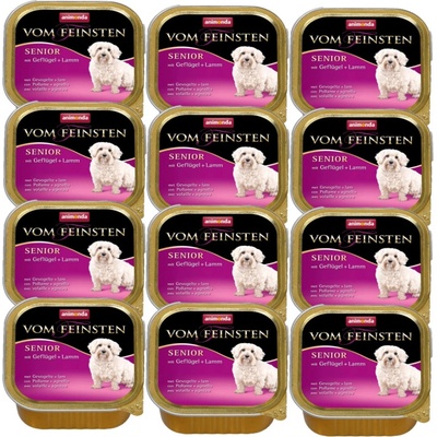 Animonda Vom Feinsten Senior Dog jehněčí a kuřecí 12 x 150 g