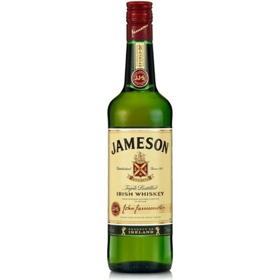 Jameson Irish Whiskey 40% 0,7 l (čistá fľaša)