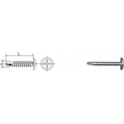 Univerzální vruty PGB 4,2 x 13 mm 0,19 kg / 1 ks