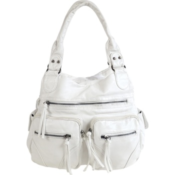 Бяла дамска чанта - Velia