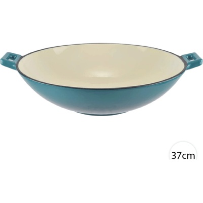 Perfect Home smaltovaný liatinový wok 37cm, 17819