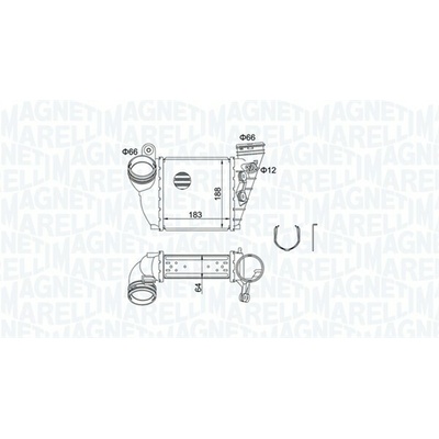 Chladič plniaceho vzduchu MAGNETI MARELLI 351319204870