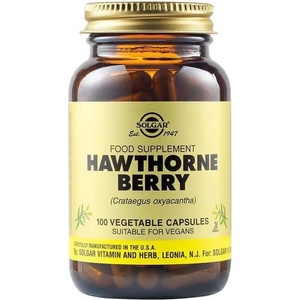 Solgar Хранителна добавка Глог 520 мг , Solgar Hawthorne Berry 100 Veg. Caps