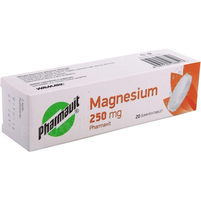 Magnesium 250 mg Pharmavit tbl.eff.20 x 250 mg