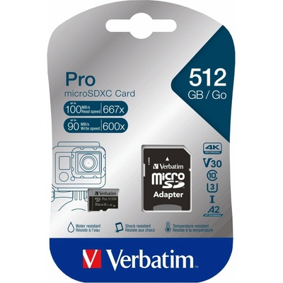 Verbatim MicroSDXC 512 GB 47046