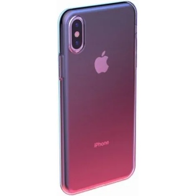 Baseus Калъф Baseus Glow Case Apple iPhone XS Max Pink
