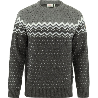 Fjällräven Svetr Övik Knit Sweater dark grey-grey