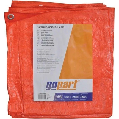 Gopart Krycí plachta 6x4m oranžová 100 g/m²