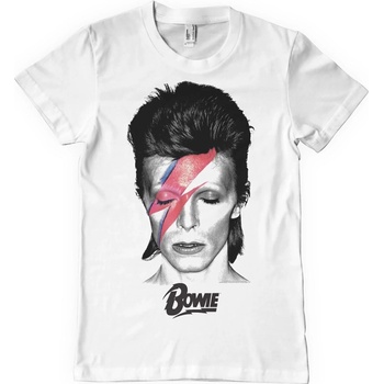 David Bowie Aladdin Sane White L Риза (PS-1-DBO006-DTG-WH-L)