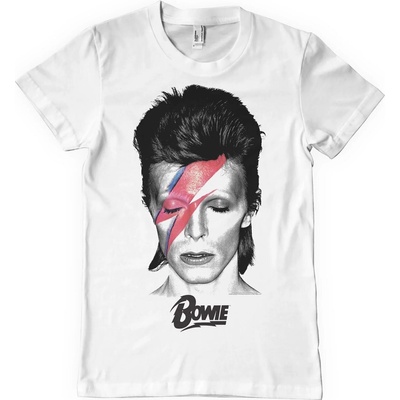 David Bowie Aladdin Sane White L Риза (PS-1-DBO006-DTG-WH-L)