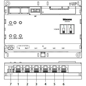 Image 1 of BTicino bt-323006 Етажен разпределител d45 - 323006 (323006)