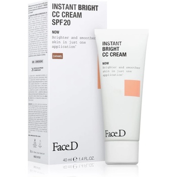 Face D Instant Bright хидратиращ СС крем SPF 20 цвят Caramel 40ml