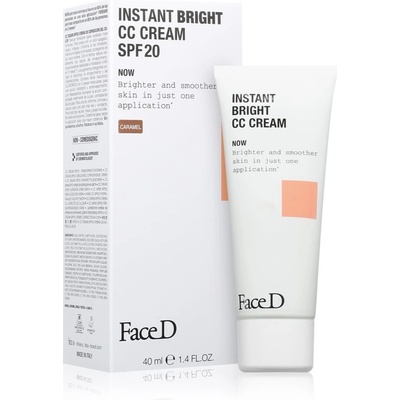 Face D Instant Bright хидратиращ СС крем SPF 20 цвят Caramel 40ml
