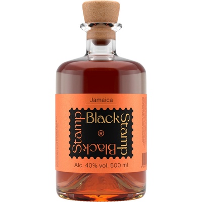 Metelka Black Stamp Original 40% 0,5 l (holá láhev)