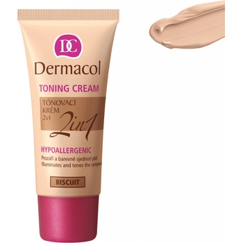 Dermacol Toning Cream 2v1 biscuit 30 ml