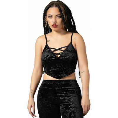 Killstar Blasphemia Strappy Čierna