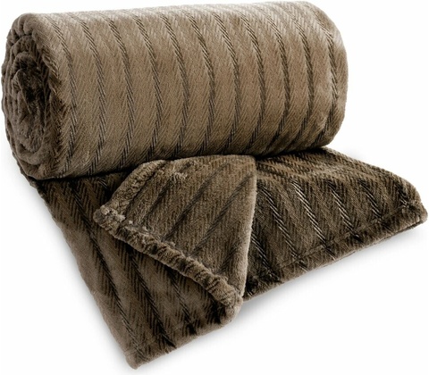 Eurofirany Deka SOFIA hnedá Polyester 150x200