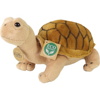 Rappa Плюшена играчка Rappa Еко приятели - Кафява костенурка Агата, 25 cm (399985)