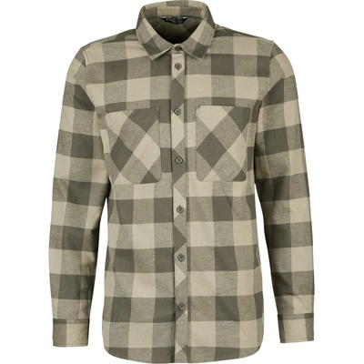 Stoic Мъжка риза с копчета Stoic MMXX. Sundsvall Check Shirt - Olive Green / Lichen Green - размер XL (033-2942-0314)