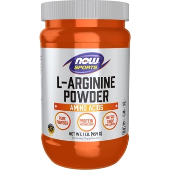 NOW NOW l-Arginine Powder, 454 Grams
