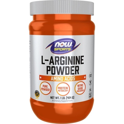 NOW NOW l-Arginine Powder, 454 Grams