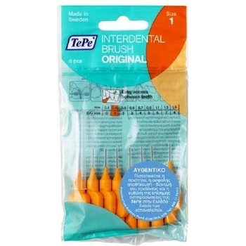 TePe Интердентални четки, Tepe Interdental Brush Original Size 1 0.45 mm 8 pcs