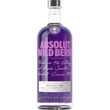 Absolut Wild Berry 38% 0,7 l (čistá fľaša)