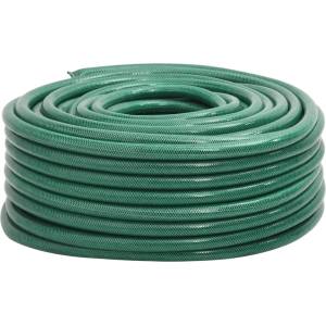 vidaXL Градински маркуч зелен 1" 30 м PVC (154390)