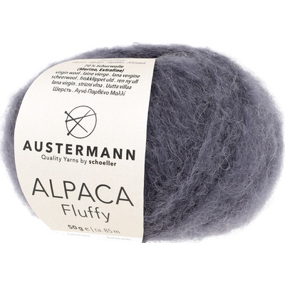 Pletací příze Austermann Alpaca Fluffy Barva: 09 GRAU