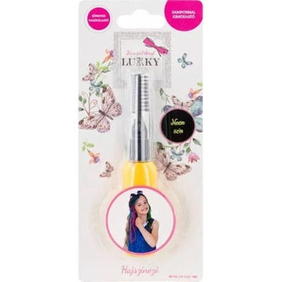 Lukky Lukky: Боядисване за коса - неоново жълто (T11934)