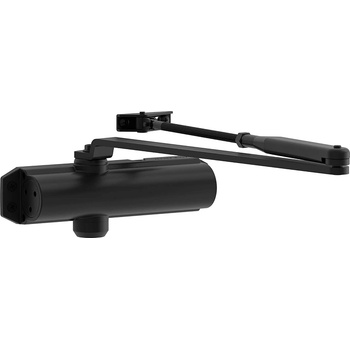 ASSA ABLOY dc120-1-9005 - Автомат за врата със задържащо рамо, черен, en 2/3/4 (dc120-1)