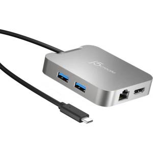 j5create Докинг станция j5create JCD391 4K60 Elite USB-C PD, HDMI, RJ-45 (J5-JCD391)