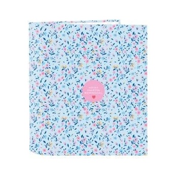 Vicky Martín Berrocal Папка с пръстени Vicky Martín Berrocal Paraíso Син Розов A4 27 x 33 x 6 cm