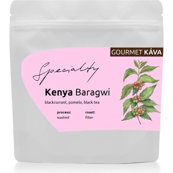 GourmetKava GourmetCoffee Specialty Кения Baragwi - Guama AA 250g: Не, благодаря ви