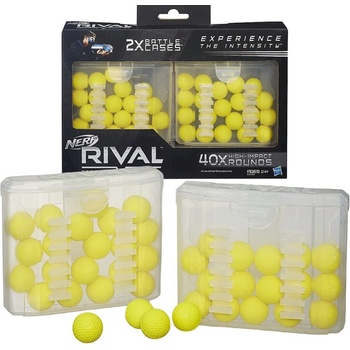 Nerf Rival 40 loptičiek v krabičkách B3483