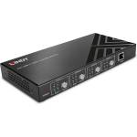 LINDY Матричен превключвател USB 3.2 Gen 1, 4x4 матричен превключвател, черен (43406)