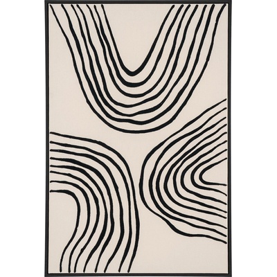 Nordic Living Abstraktní obraz Lirea II. 90 x 60 cm