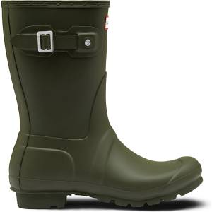 Hunter Boots Дамски гумени ботуши Hunter Boots Women's Original Short Wellington boots - Dark Olive - размер 42 (EU) (131-0091-0216)