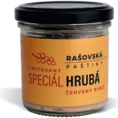 Paštiky Rašovská Hrubá Červený rybíz 115 g