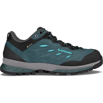 Lowa Дамски туристически обувки Lowa Women's Delago GTX Lo Walking boots - Petrol / Aquamarin - размер 37, 5 (EU) (119-0894-0212)