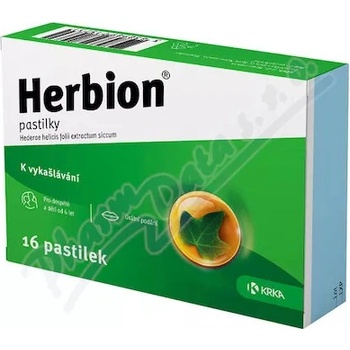 Herbion brečtan tvrdé pastilky pas.ord.16 x 35 mg