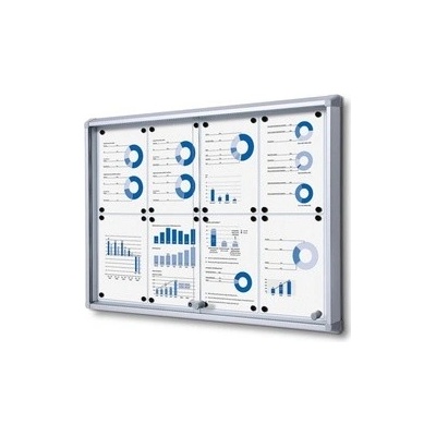 Jansen Display vitrína SC SL 8 x A4