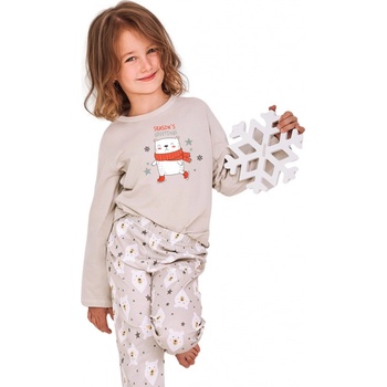 Dívčí pyžamo Anie šédé