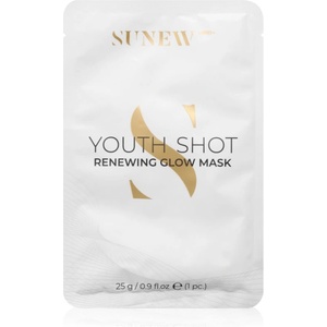 SUNEWMED+ Youth Shot Regenerating Glow Face Sheet Mask платнена маска за регенериране на кожата 6 бр