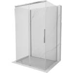 Mexen Rox-3S тристенна плъзгаща се душ кабина 155 x 80 см, прозрачна, хром (8C2-155-080-01-00-3S)