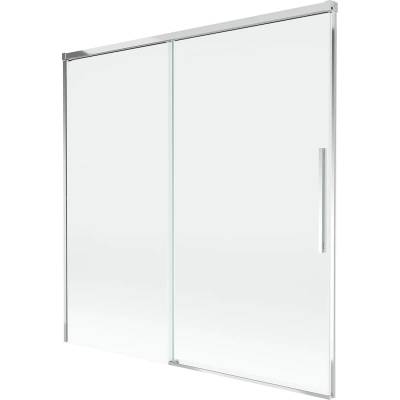Mexen Rox раздвижен двукрилен параван за вана 160 x 150 cm, прозрачен, хром (8C9-160-001-01-00)