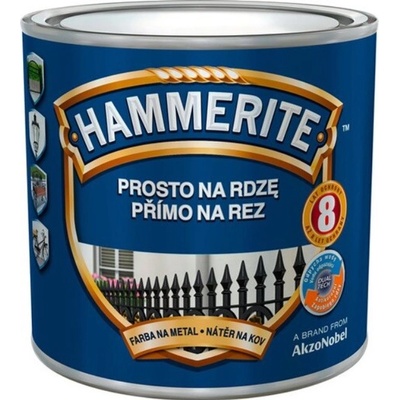 Akzo Nobel Hammerite přímo na rez hladký 0,25L Bílý RAL9010