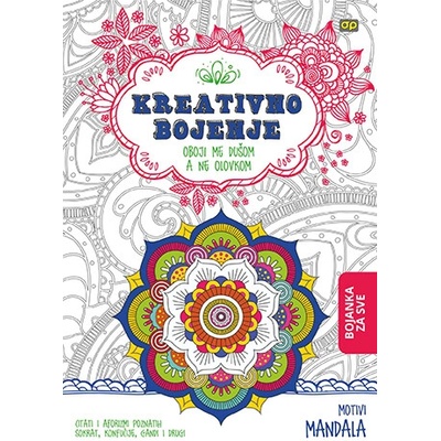 Optimum omaľovánka B5 16l kreatívne Mandala 1008