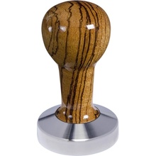 Buna Café Tamper zebráno, lak, nerez mat, plochý 58 mm